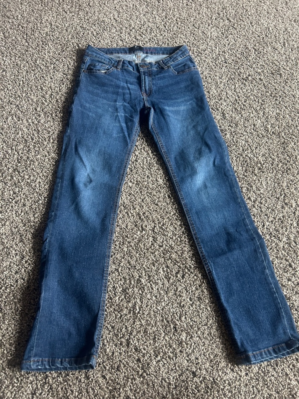 7 For All Mankind Women's Skinny Jeans - Dark Blue Denim